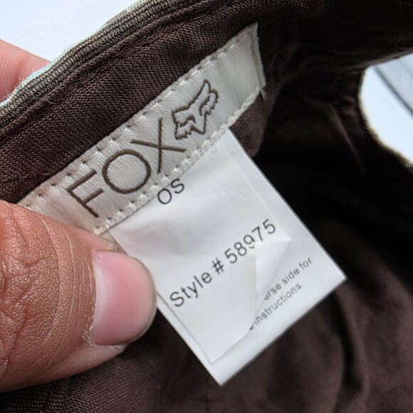 Fox Racing Plaid Adults Adjustable Cap Casual Stylish Outdoor Hat Motorcycles - Picture 6 of 9